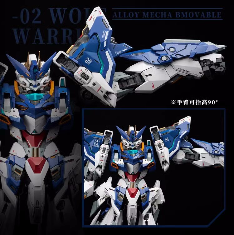 Pre-Order 1/72 Alloy Mecha Wolf Warrior [Animester]
