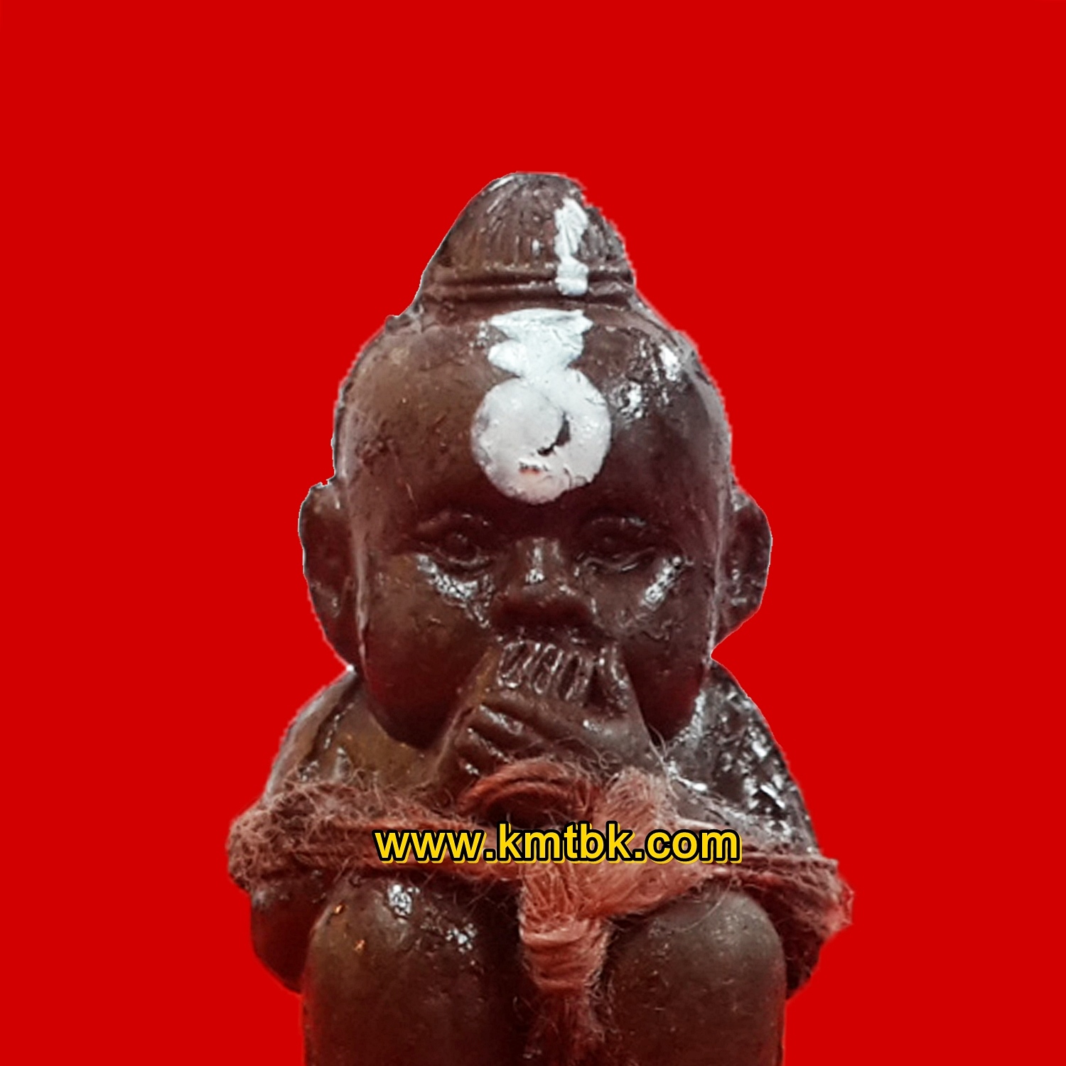 กุมารทอง โคตรเฮี้ยน เรียกทรัพย์ รวยสมบัติ หลวงพ่อกอย วัดเขาดินใต้ ขนาดพกพา ของแท้จากวัด