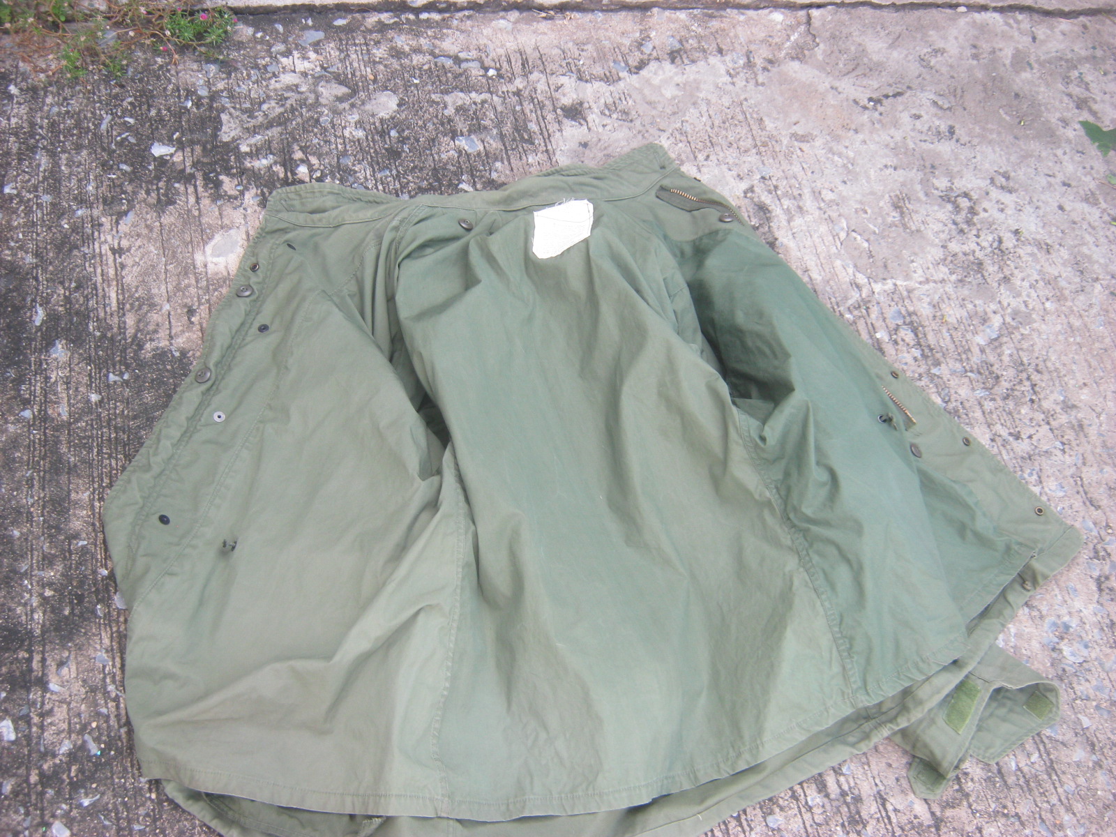 ขายแล้ว เสื้อทหาร m65 กองทัพสหรัฐ สงครามเวียตนาม Large Regular