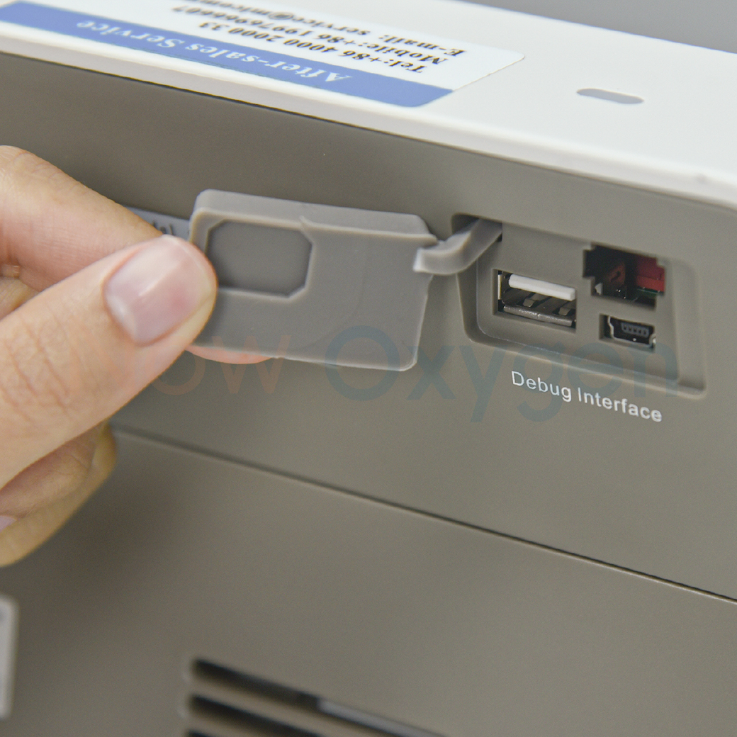 เครื่องควบคุมการให้ออกซิเจนแรงดันสูง High Flow Micomme รุ่น OH-60A ประกันศูนย์ไทย 2 ปี