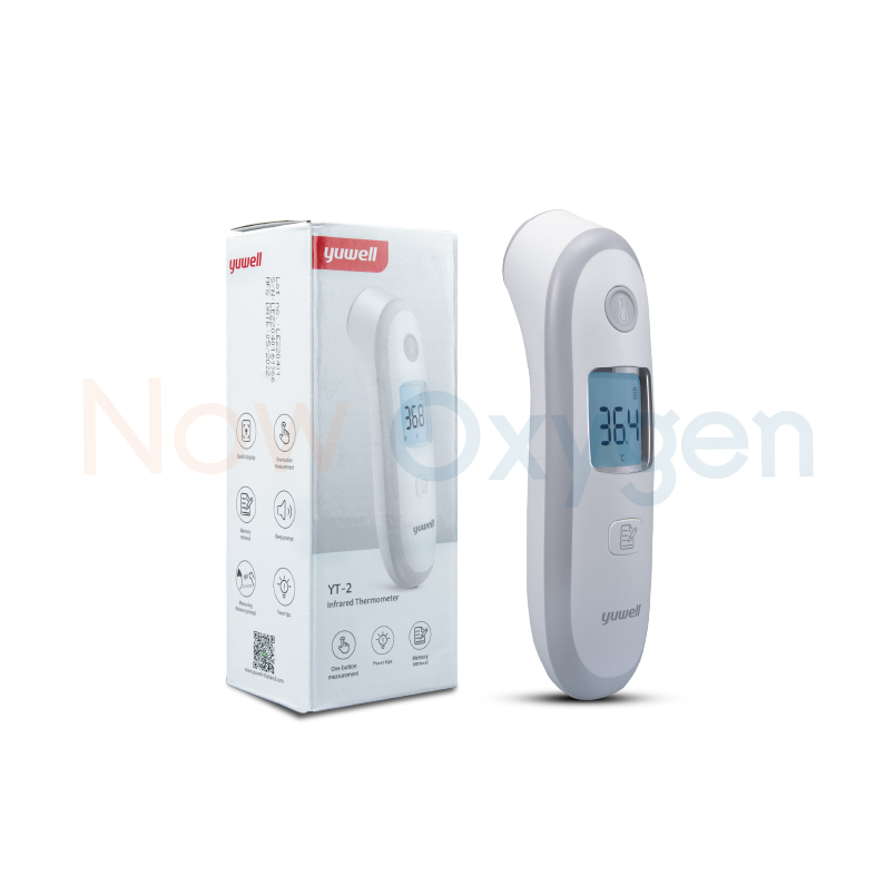 เครื่องวัดอุณหภูมิร่างกายอินฟาเรด Yuwell รุ่น YT-2 - ประกันศูนย์ไทย 2 ปี