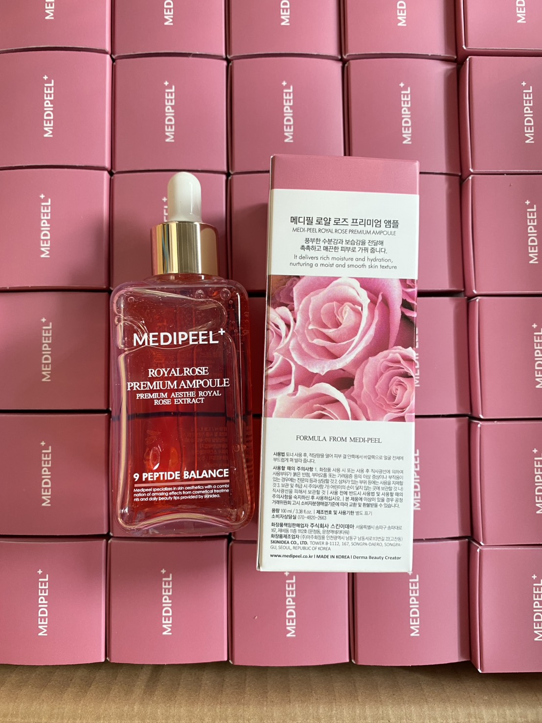 Medi-peel Luxury Royal Rose Ampoule 100ml. เซรั่มกุหลาบผิวใส