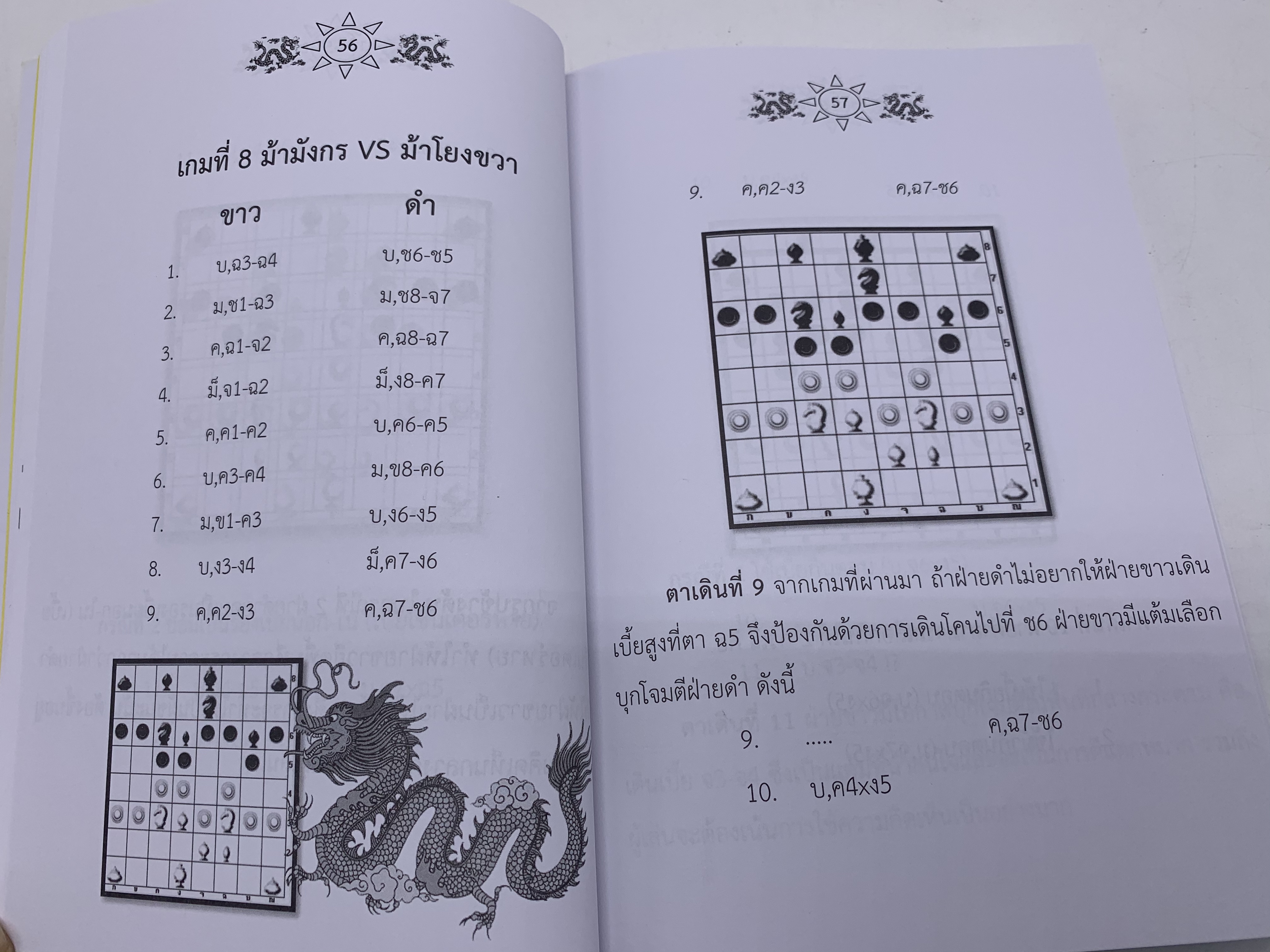 หนังสือหมากรุกไทยม้ามังกร