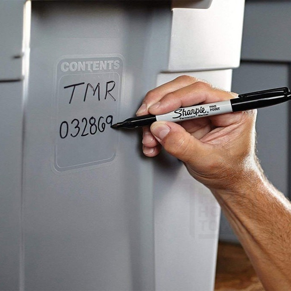 ปากกามาร์คเกอร์ ชาร์ปี้ Sharpie Marker Fine Permanent Marker ปากกากันน้ำ ปากกาเขียนแผ่นพลาสติก