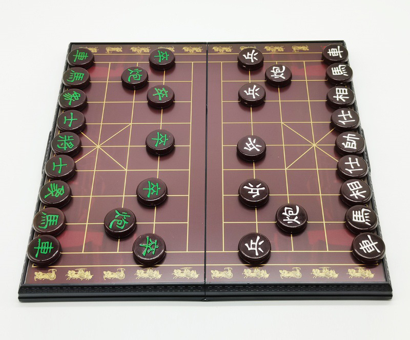 หมากรุกจีนแม่เหล็ก Red Agate Chinese Chess (size L) #AX-7