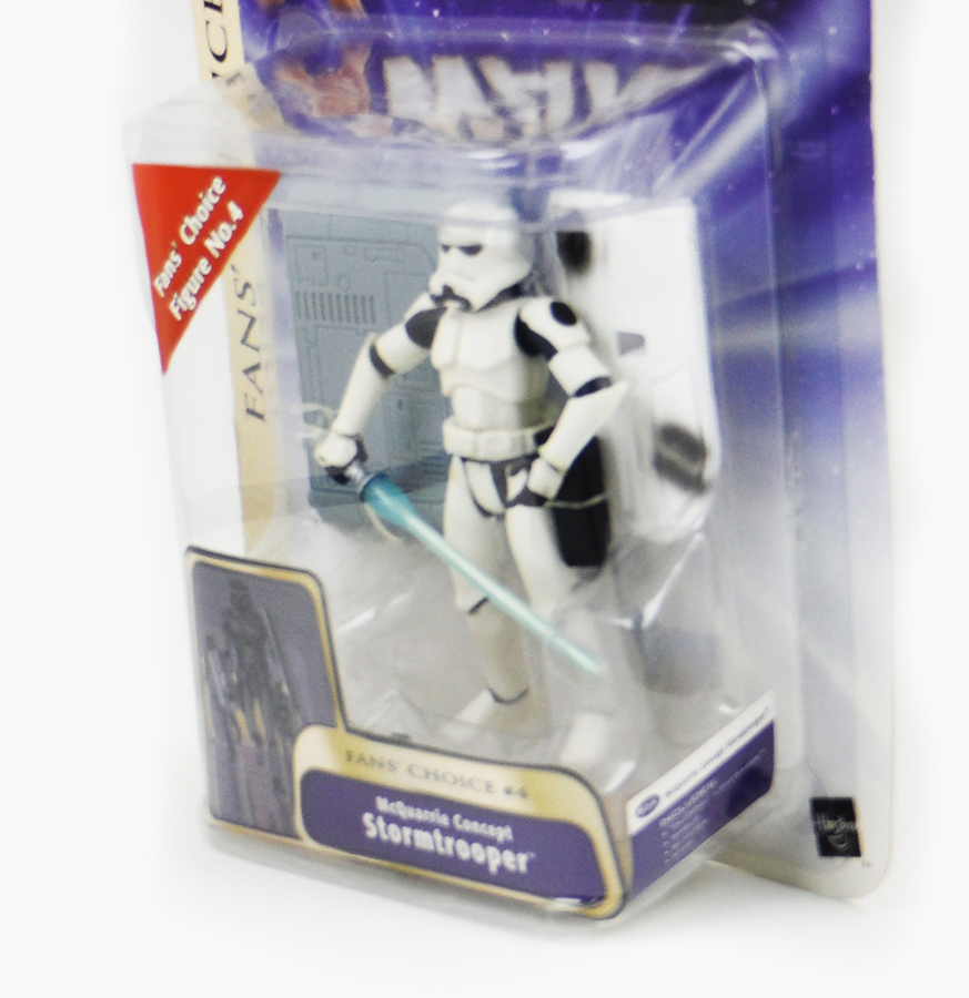 Stormtrooper (Fan's Choice #4) - Star Wars Hasbro SAGA Series (2004 Toys)