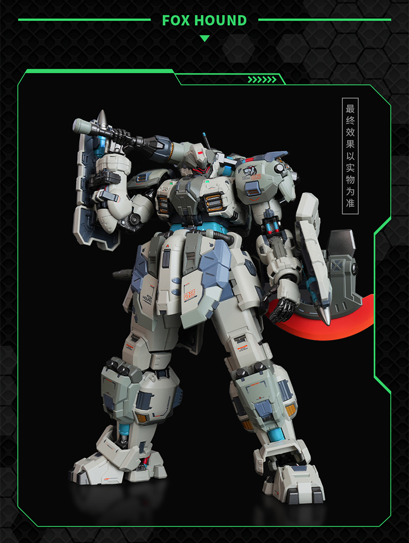 **พร้อมส่ง** 1/100 Tyrant - Fox Hound (ครบเซ็ค3) [Moshowtoys]