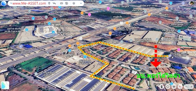 ขายบ้านเดี่ยวใกล้คลับเฮ้าส์และสวนสาธารณะ โซนนาดี มหาชัย พระราม2 เชื่อมเอกชัย บางบอน บางขุนเทียน ใกล้เซ็นทรัลมหาชัย ตลาดทะเลไทย อัสสัมชัญสมุทรสาคร : มบ.พอร์โต้วิลล่า พระราม2 : 2 ชั้น 69.4 ตร.วา