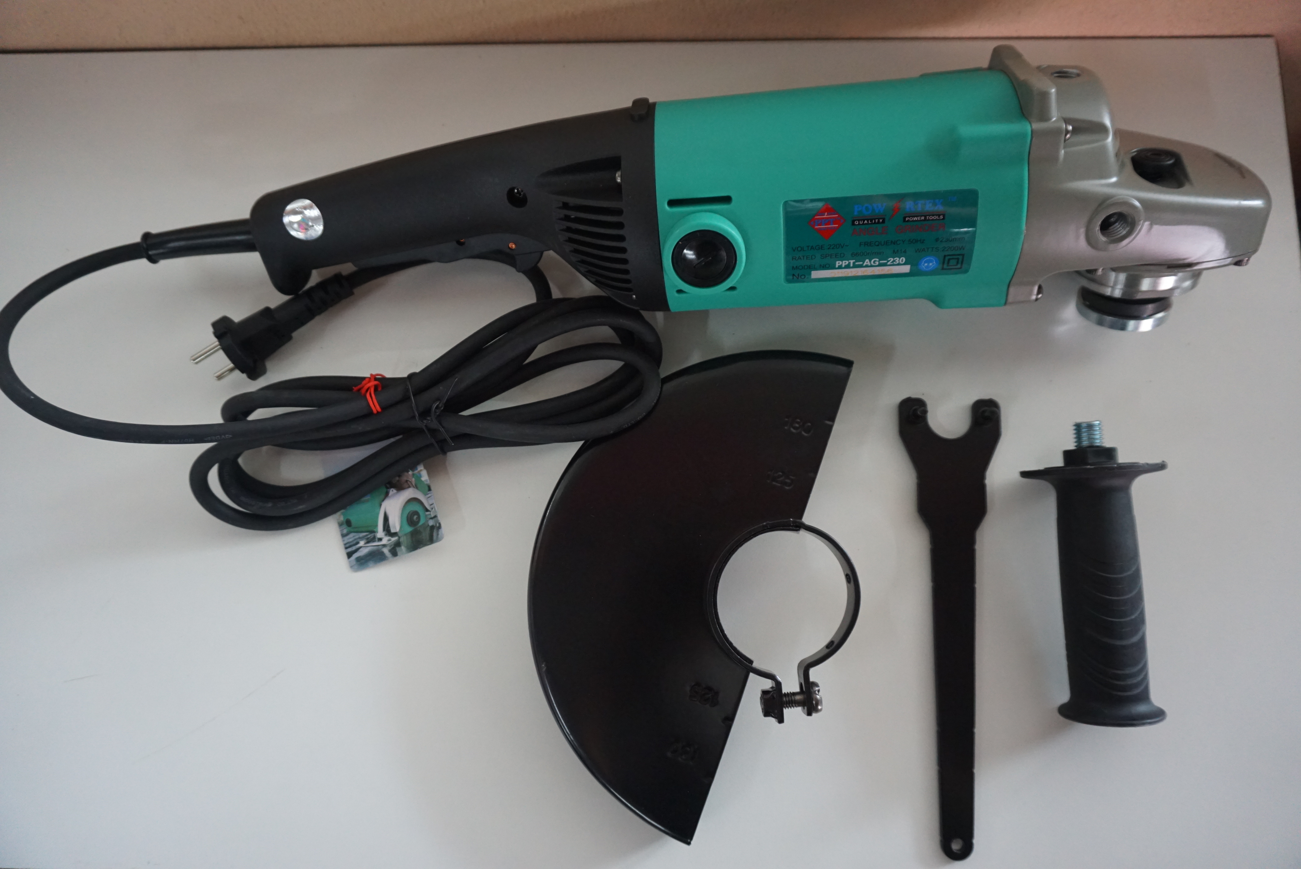 15664 เครื่องเจียร 9" POWERTEX PPT-AG-230