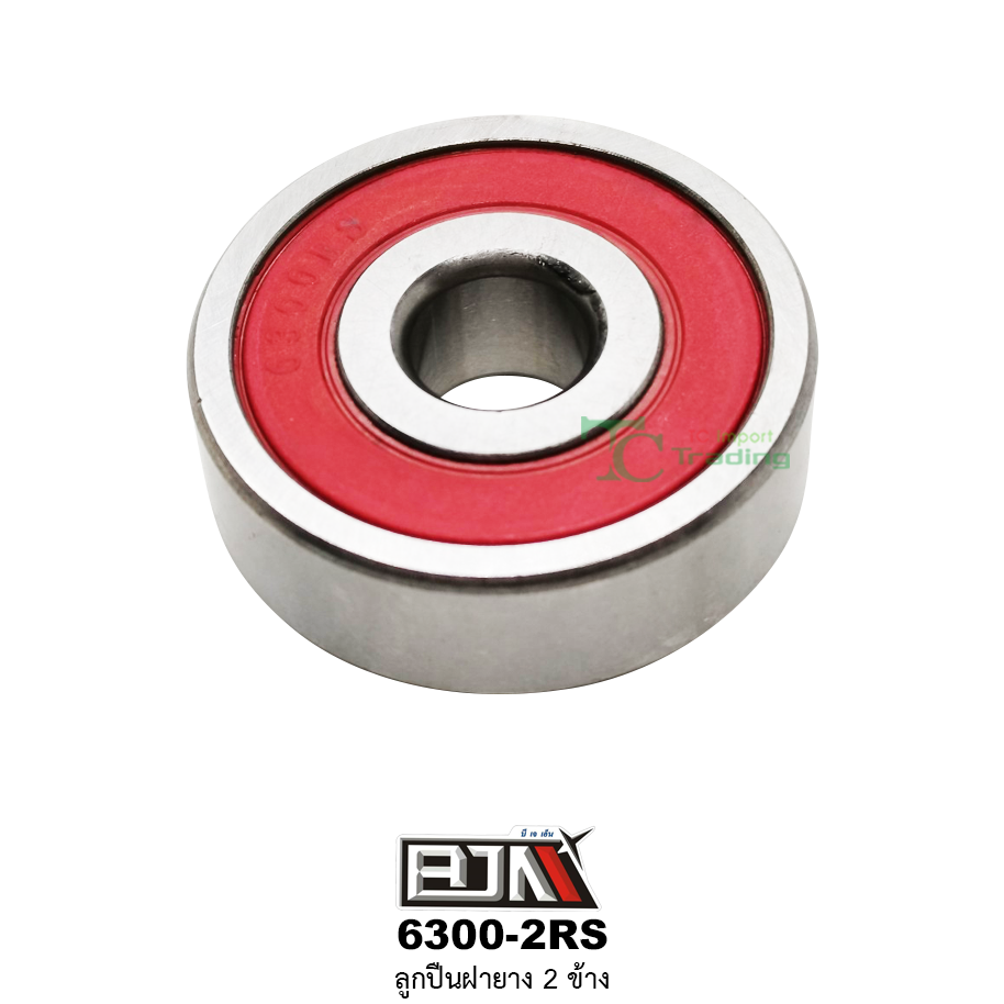 6300-2RS ลูกปืนฝายาง 2 ข้าง