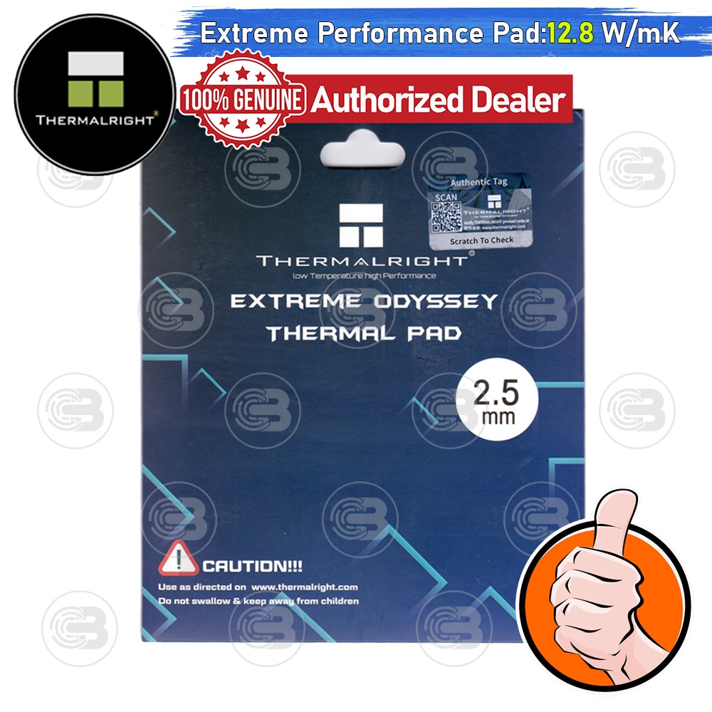 [CoolBlasterThai] Thermalright Extreme Odyssey Thermal Pad 120x120x2.5 mm./12.8 W/mK