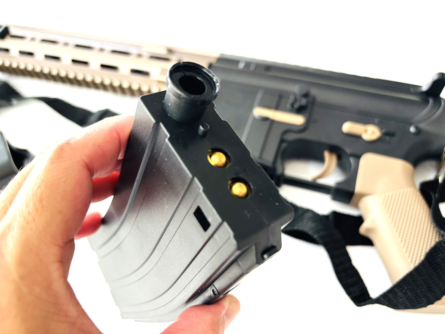 ปืนเจล ปืนเจลไฟฟ้า รุ่น AR-15 (Semi Auto&Full Auto)