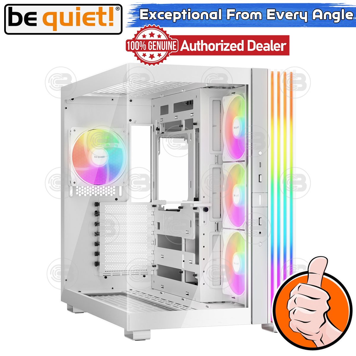 [CoolBlasterThai] Be Quiet LIGHT BASE 600 LX White PC Case (BGW68) ประกัน 3 ปี
