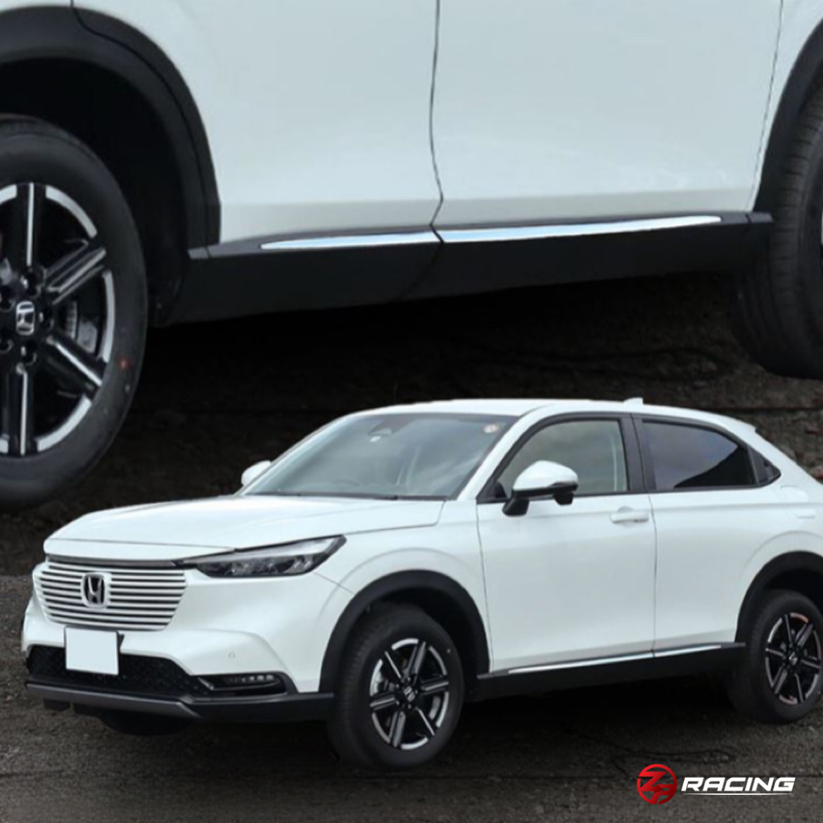 คิ้วตกแต่งชายประตูล่าง Honda HR-V e:HEV (RV)