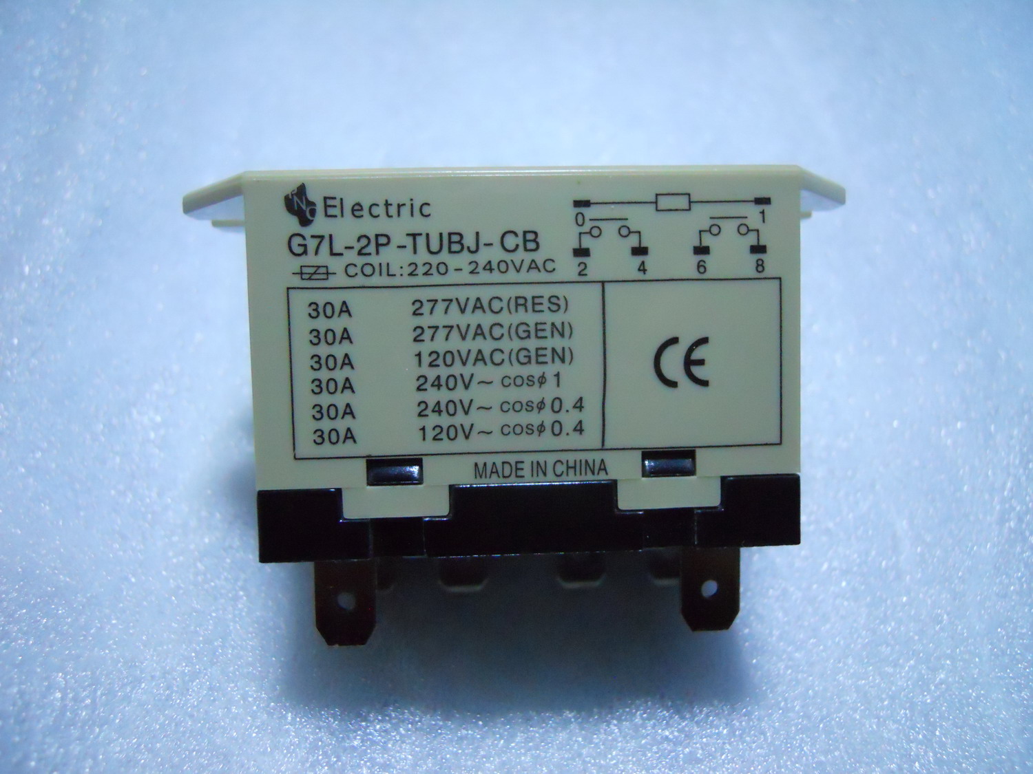 Relay G7L-2P-TUBJ-CB 30A 220VAC