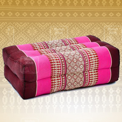 หมอนหนุน ขิดมาตรฐาน ของรับไหว้ ,The original Khit Rectangle health Pillow Thai Bolster Lumber 33x15x10 cm