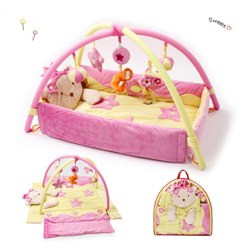 Play Gym / Play Mat : Sea Sand สีชมพู