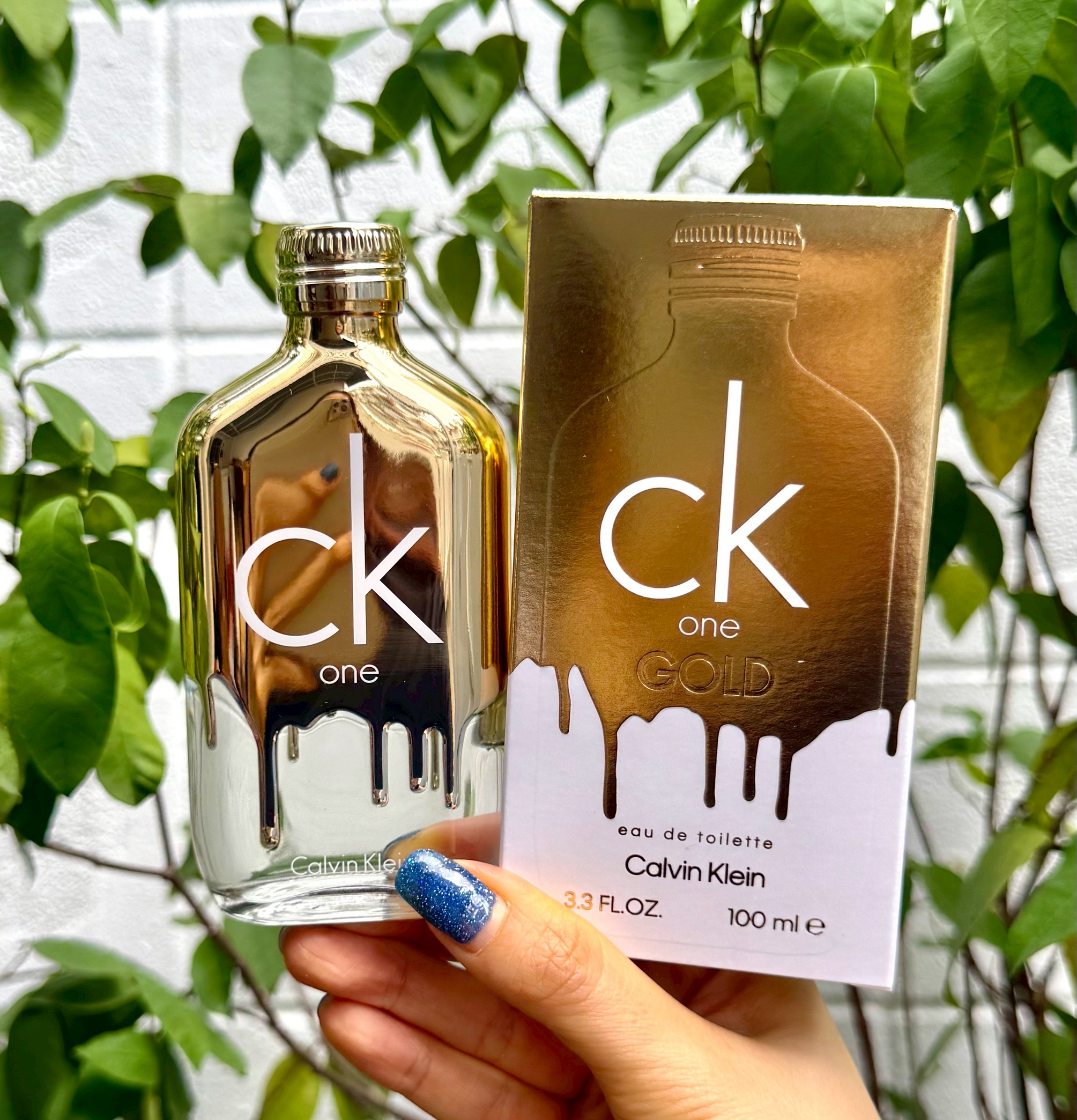 Calvin Klein CK One Gold Eau De Toilette 100ml. น้ำหอมของแท้ (1กล่อง)