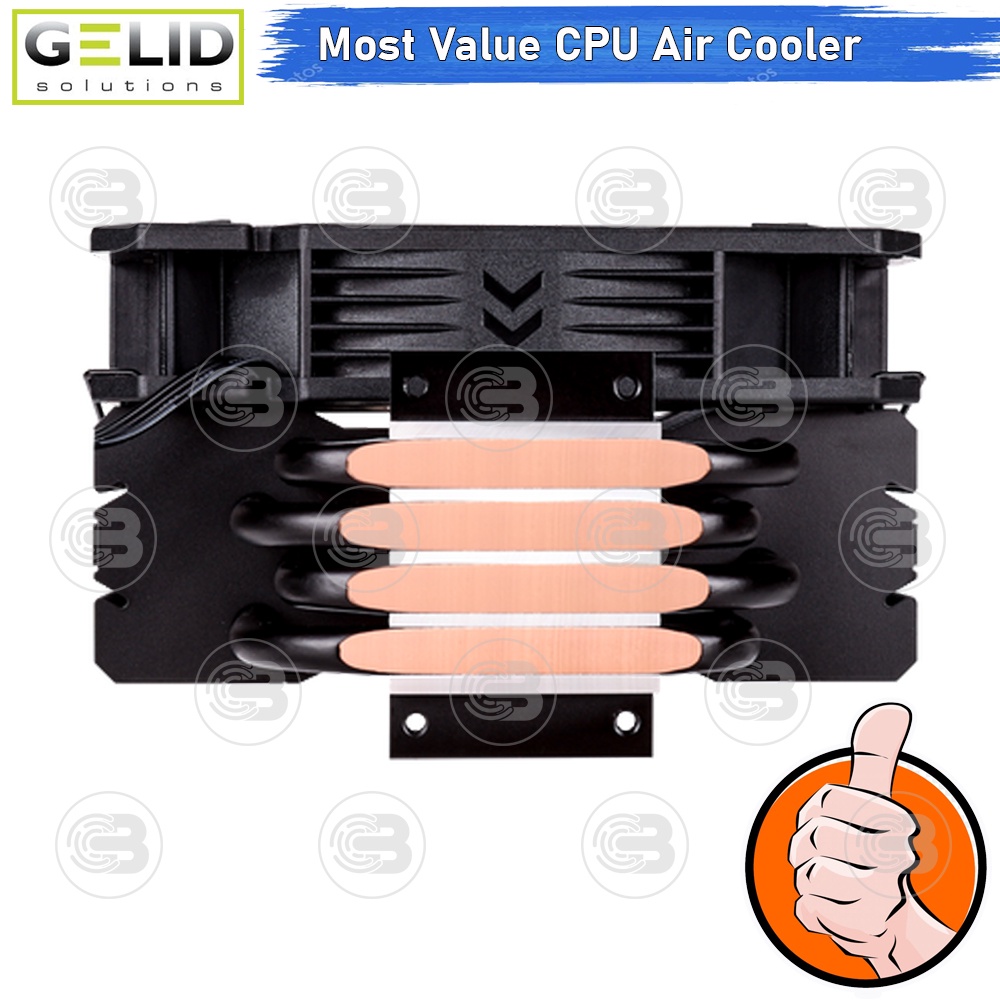 [CoolBlasterThai] GELID REV. 5 TRANQUILLO Performance CPU Cooler (LGA1700 Ready) ประกัน 5 ปี (CC-TranQ-05-A)