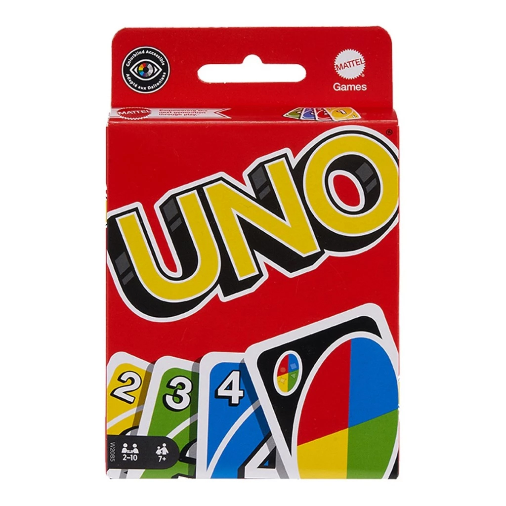 UNO Classic Card Game (Mattel) การ์ดอูโน่ ลิขสิทธิ์แท้ #W2085