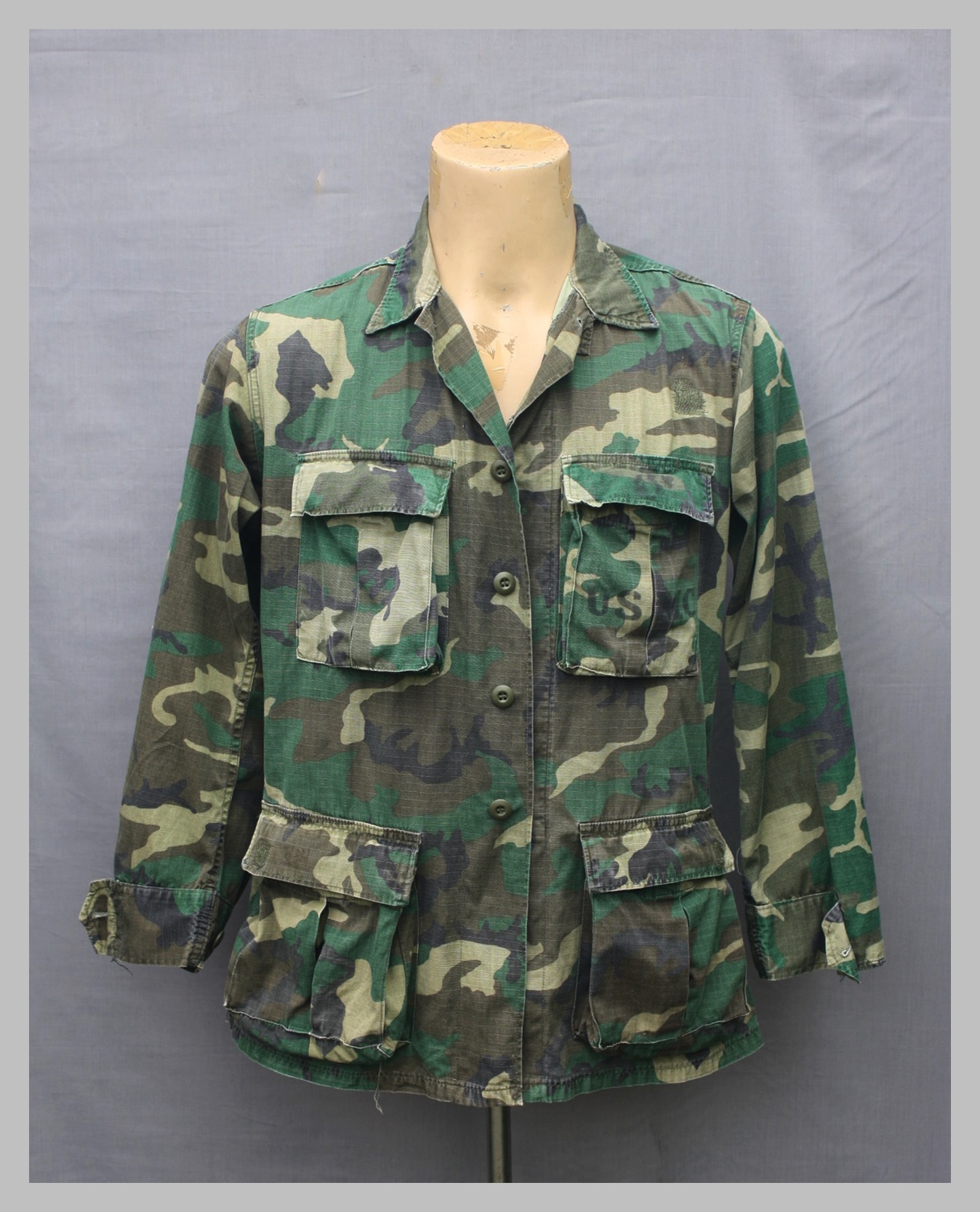 เสื้อทหารสหรัฐลาย "ERDL 2nd generation."
