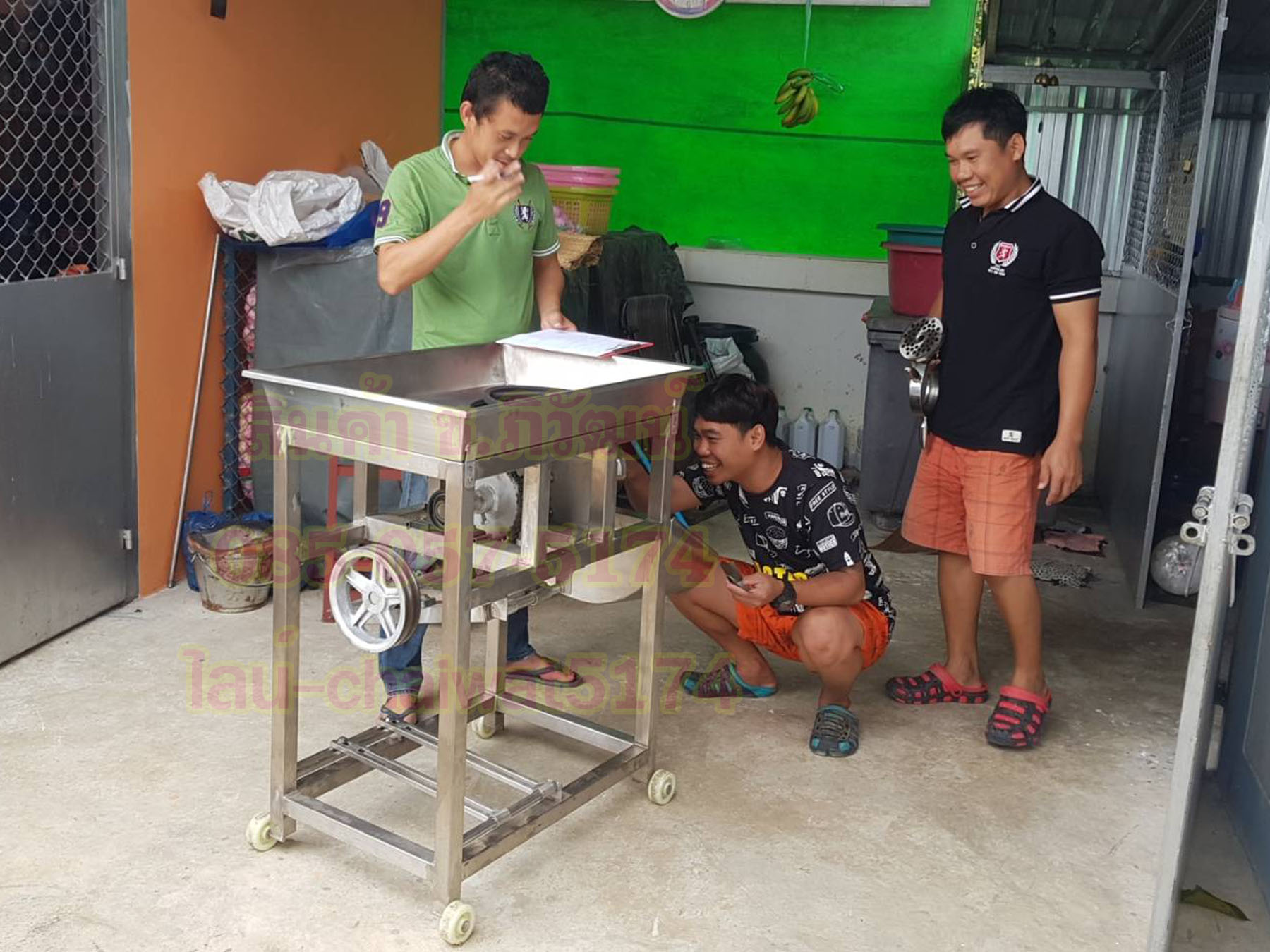 เครื่องบดหมูสแตนเลสเบอร์42