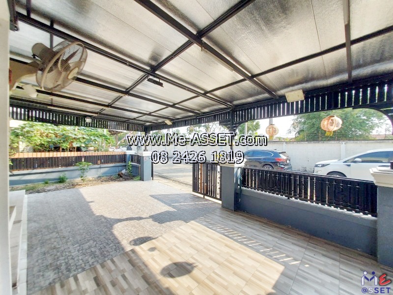 ขายบ้านเดี่ยวหลังมุม ย่าน ศรีวารีน้อย หัวตะเข้ บางโฉลง บางพลี บางนา-ตราด : ม.นิรันดร์แกรนด์ Nirun Grand : 2 ชั้น 55.4 ตร.วา