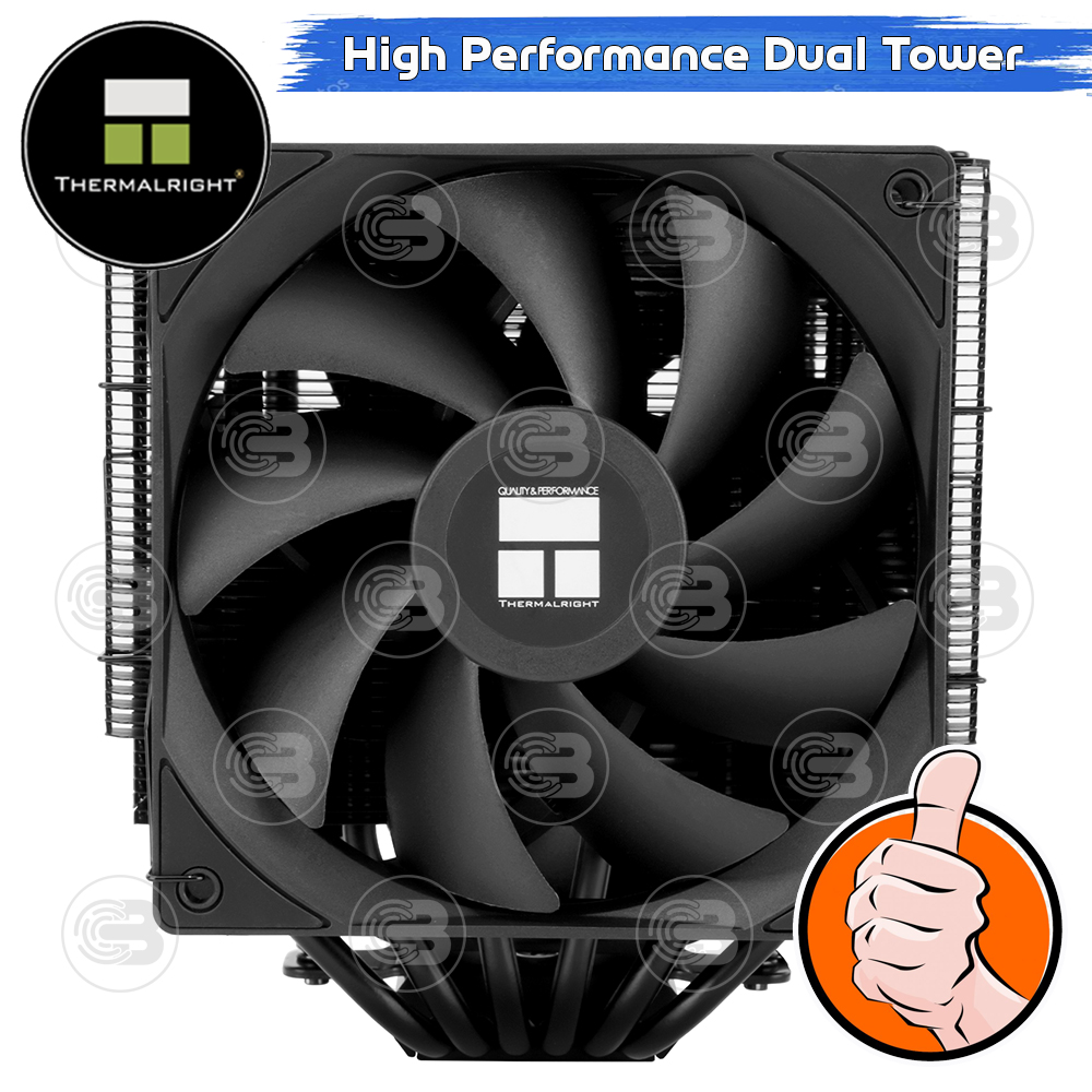 [CoolBlasterThai] Thermalright Peerless Assassin 140 Digital Black Heat Sink (AM5/LGA1851 Ready) ประกัน 3 ปี