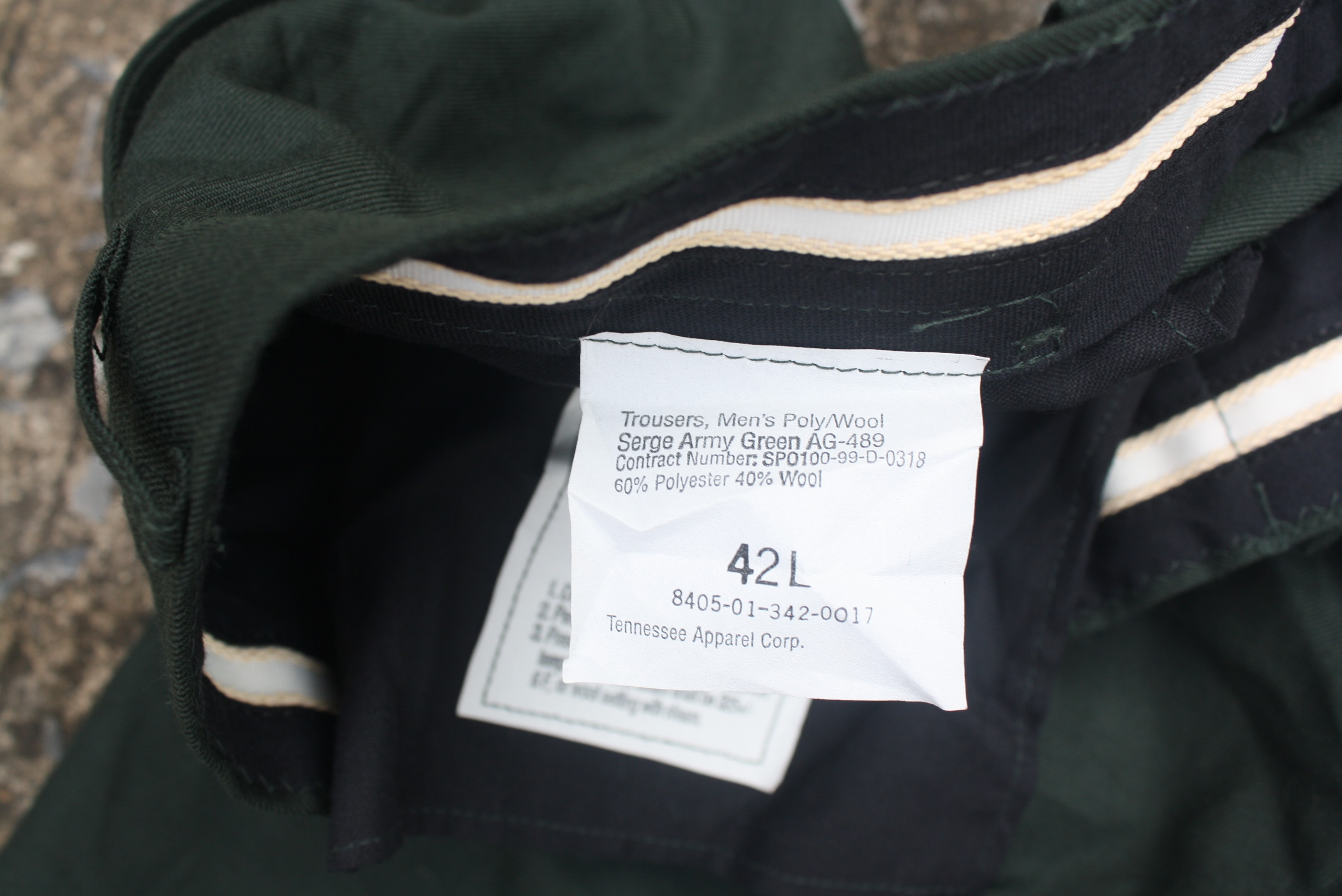 กางเกงทหารสหรัฐ