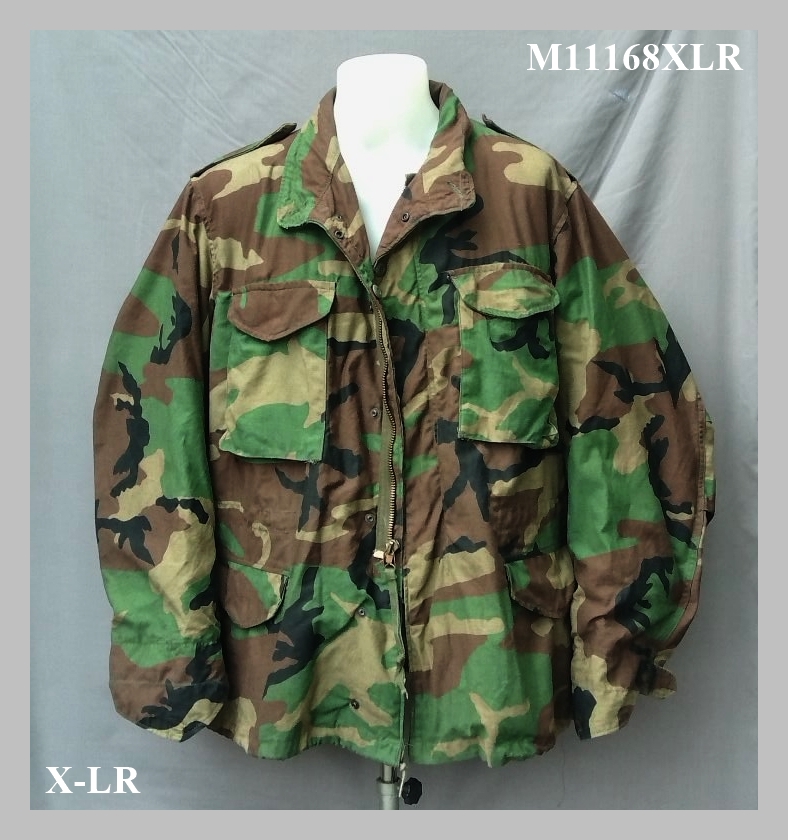 เสื้อM65 Class2 woodland X-L R