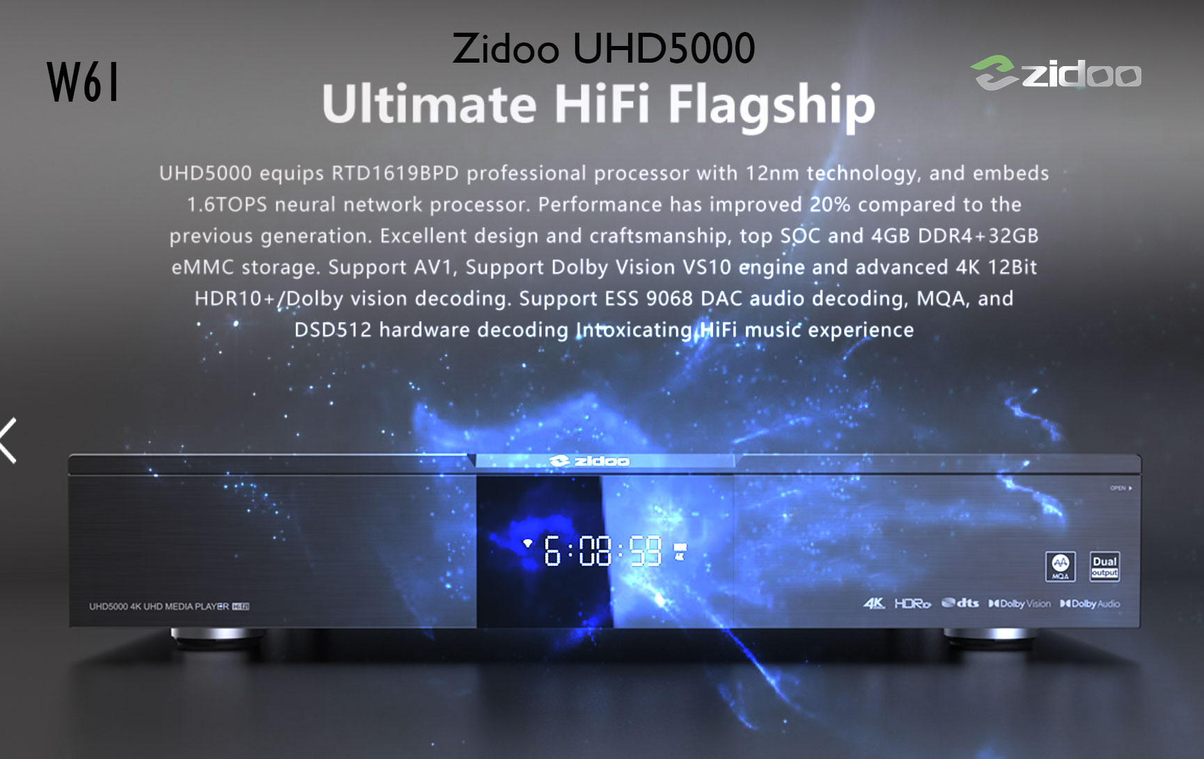 Zidoo UHD5000