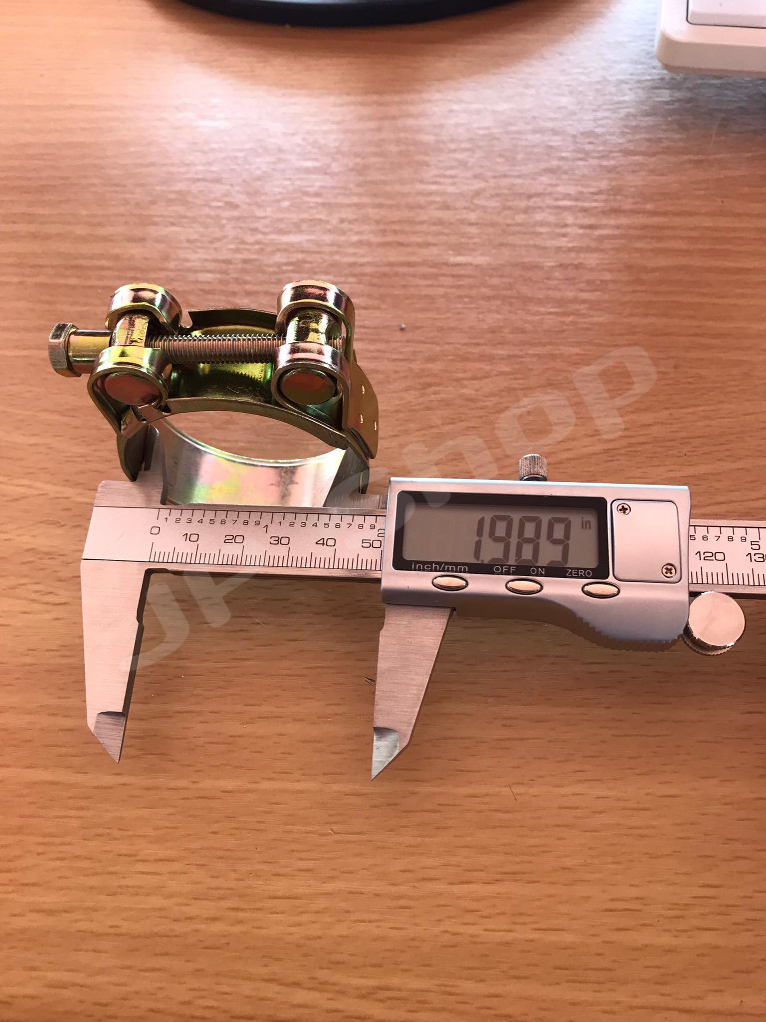 เข็มขัดรัดท่อชุบซิงค์ ปลอกรัดชุบซิงค์ 48-51 มม. #48512 สายรัดท่อ กิ๊บรัดท่อ ปลอกรัดอย่างดี ราคา/ชิ้น