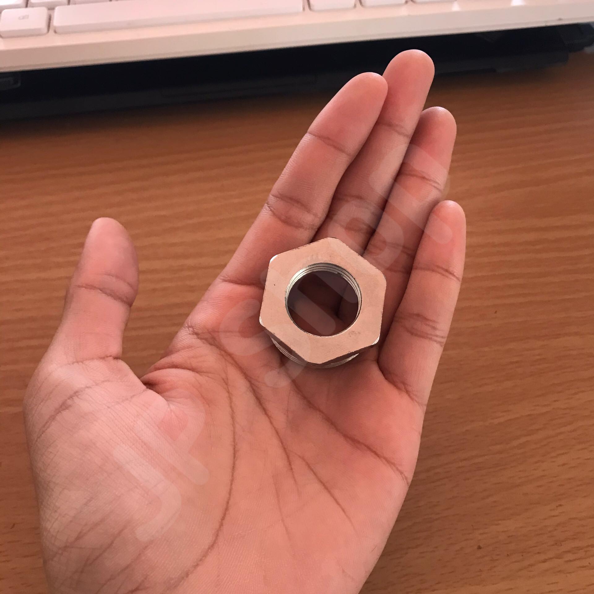 ข้อลดเหลี่ยม 1 นิ้ว ลด 4 หุน สแตนเลส 304 #0918