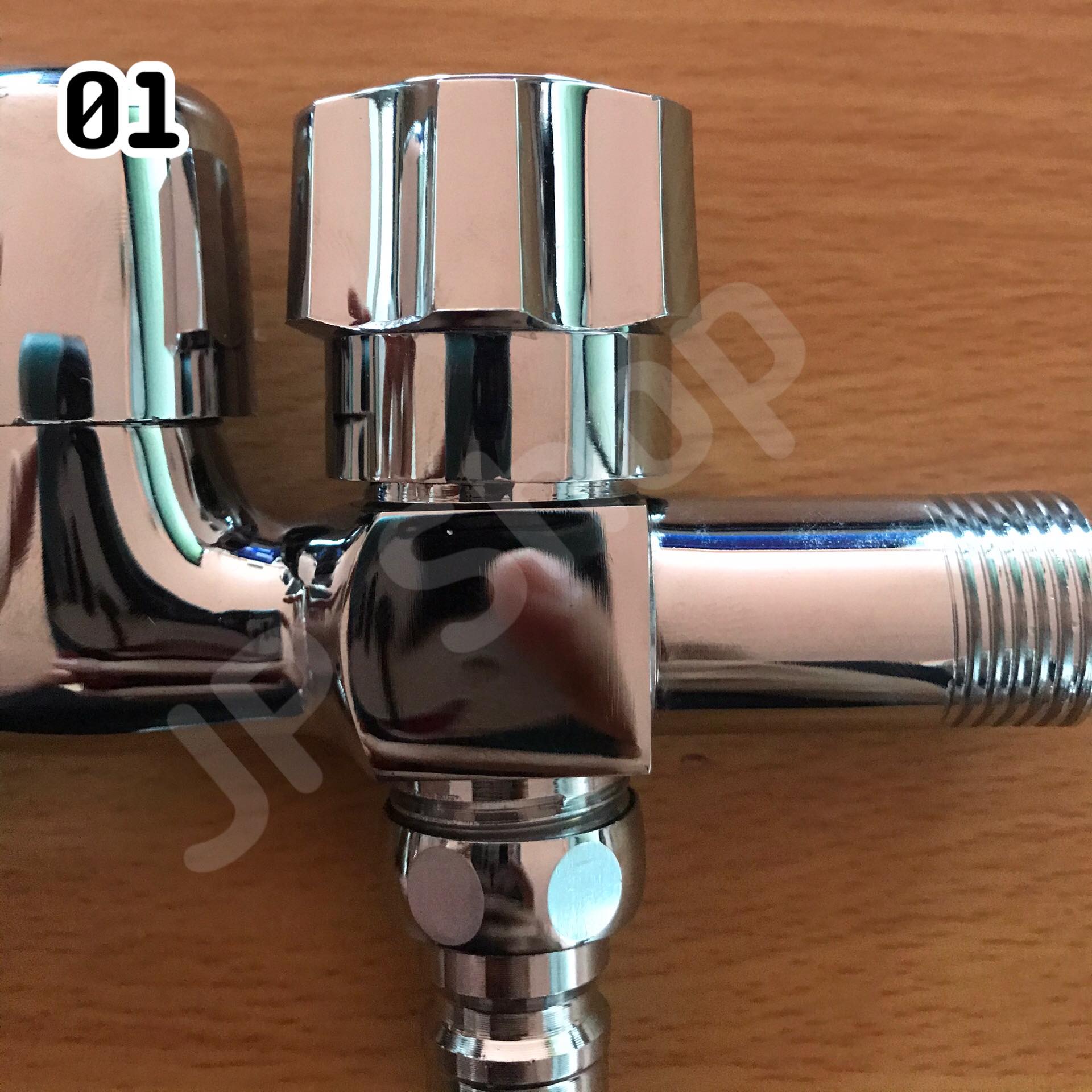 ก๊อกน้ำสแตนเลสวาวล์ด้านในเป็นทองเหลือง ขนาด 4 หุน ก๊อกน้ำอเนกประสงค์ ก๊อกน้ำคู่เครื่องซักผ้า ก๊อกน้ำ หัวก๊อกสระน้ำ ก๊อกน้ำ 2 ทาง 01 #01200