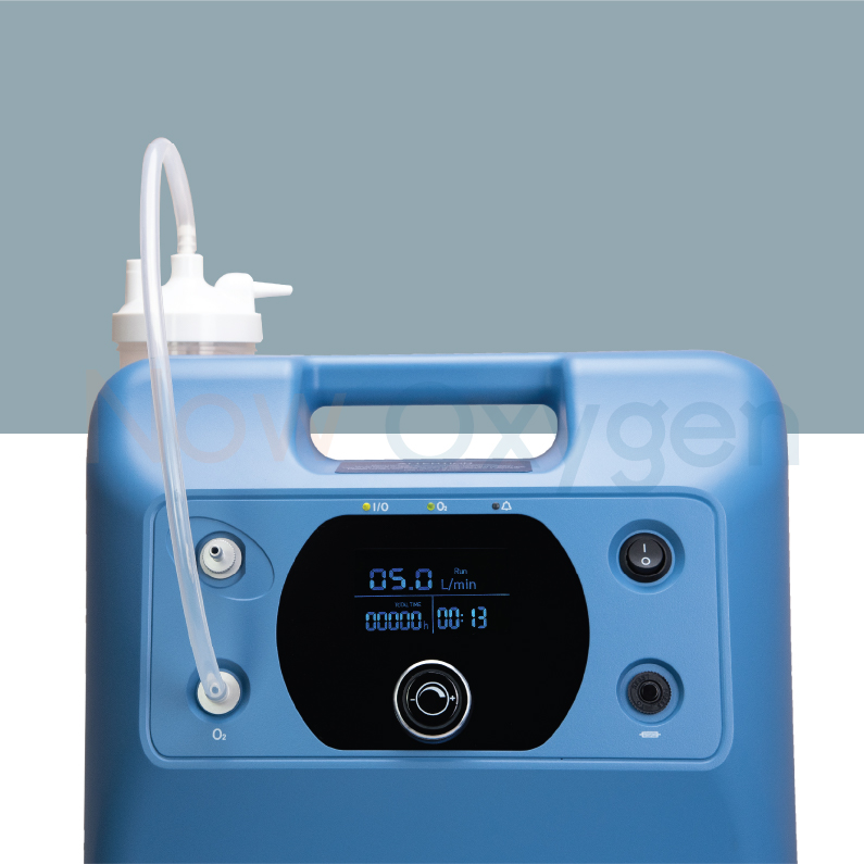 ตู้พักฟื้นสัตว์ขนาด 45*45 ซม. จับคู่กับเครื่องผลิตออกซิเจนขนาด 5 ลิตร Canta รุ่น VH5-N Eco