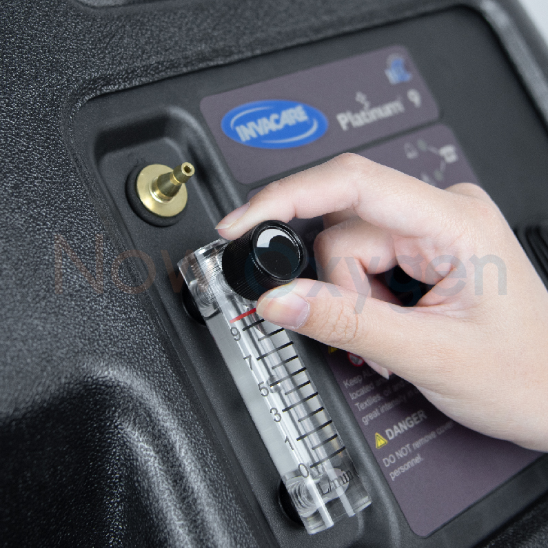 ตู้พักฟื้นสัตว์ขนาด 60*60 ซม. จับคู่กับเครื่องผลิตออกซิเจนขนาด 9 ลิตร Invacare Platinum 9