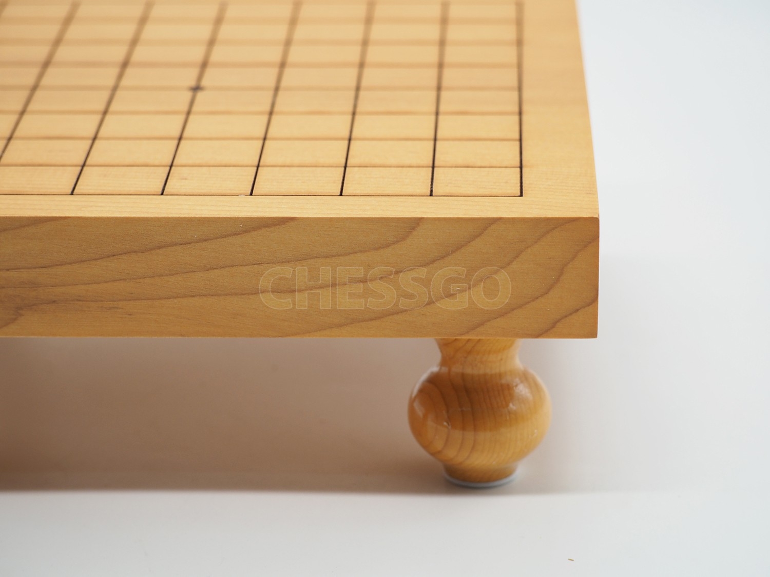 กระดานหมากล้อมไม้Torreya9เส้น(ขากลม)