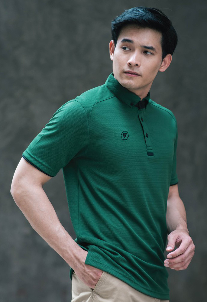 POLO SPORT Pegan 16-21053 เสื้อโปโลสปอร์ต เสื้อทีม เสื้อคอปก ยูนิฟอร์ม สีเขียวเข้ม