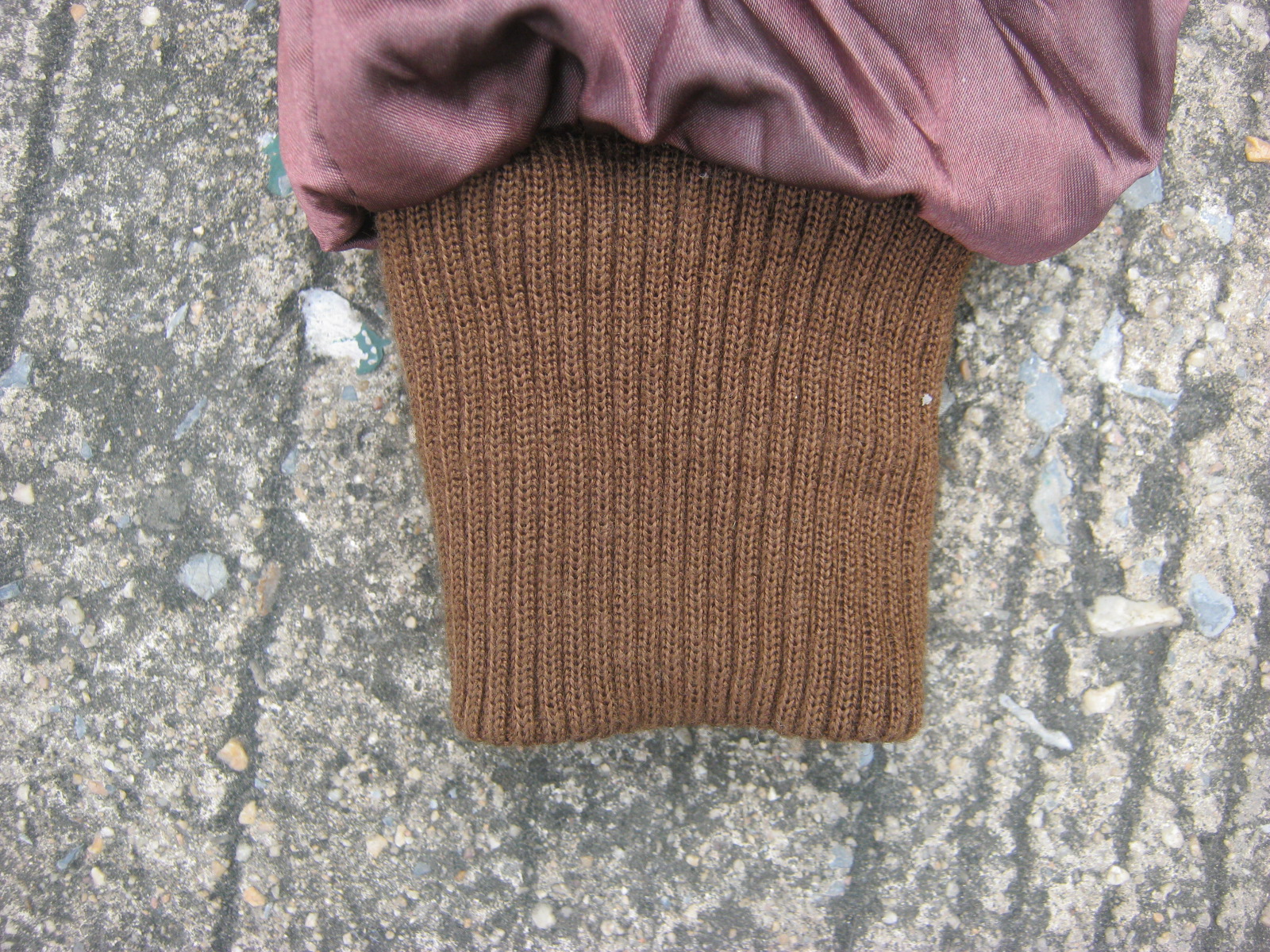 เสื้อ sears brown bomber Bomber jacket Vintage 1950s