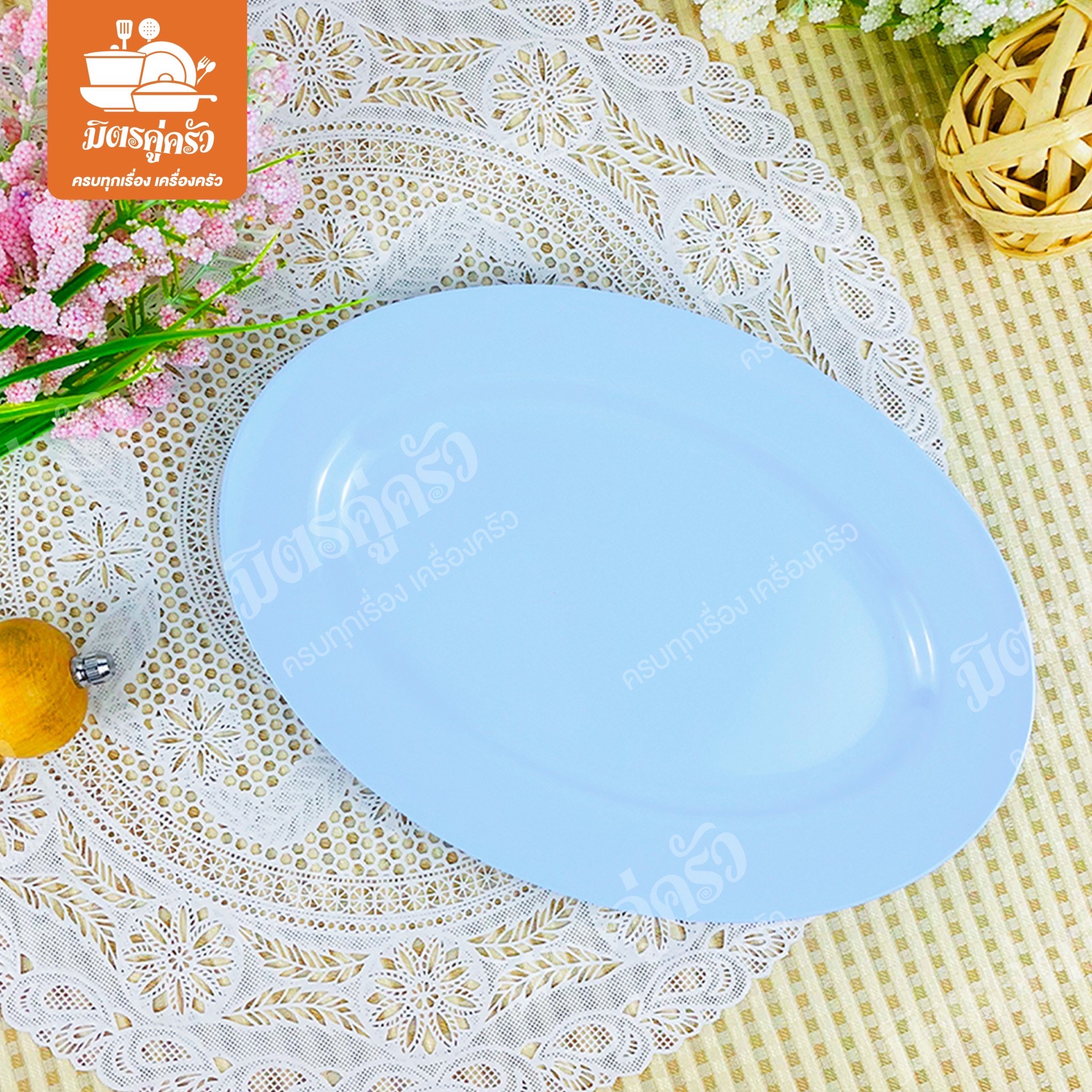 จานเปลทรงตื้น Unica P919-11 (ขนาด 11 นิ้ว)