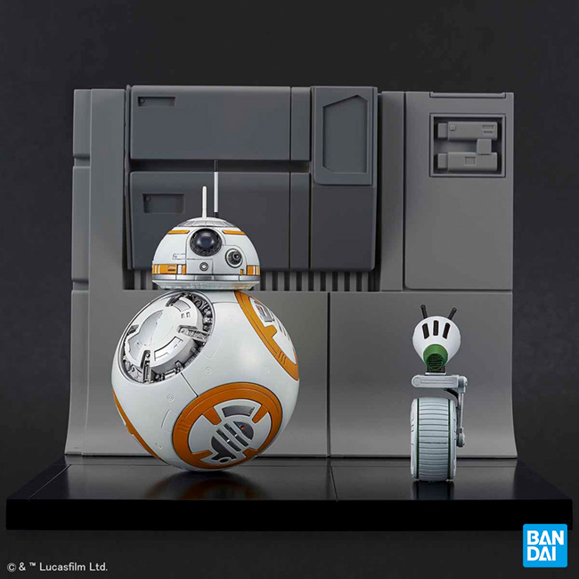 1/12 BB-8 & D-O Diorama Set BANDAI - Star Wars
