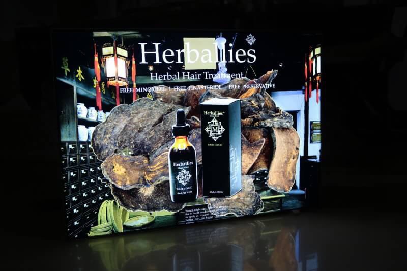ป้ายไฟโฆษณา Herballies