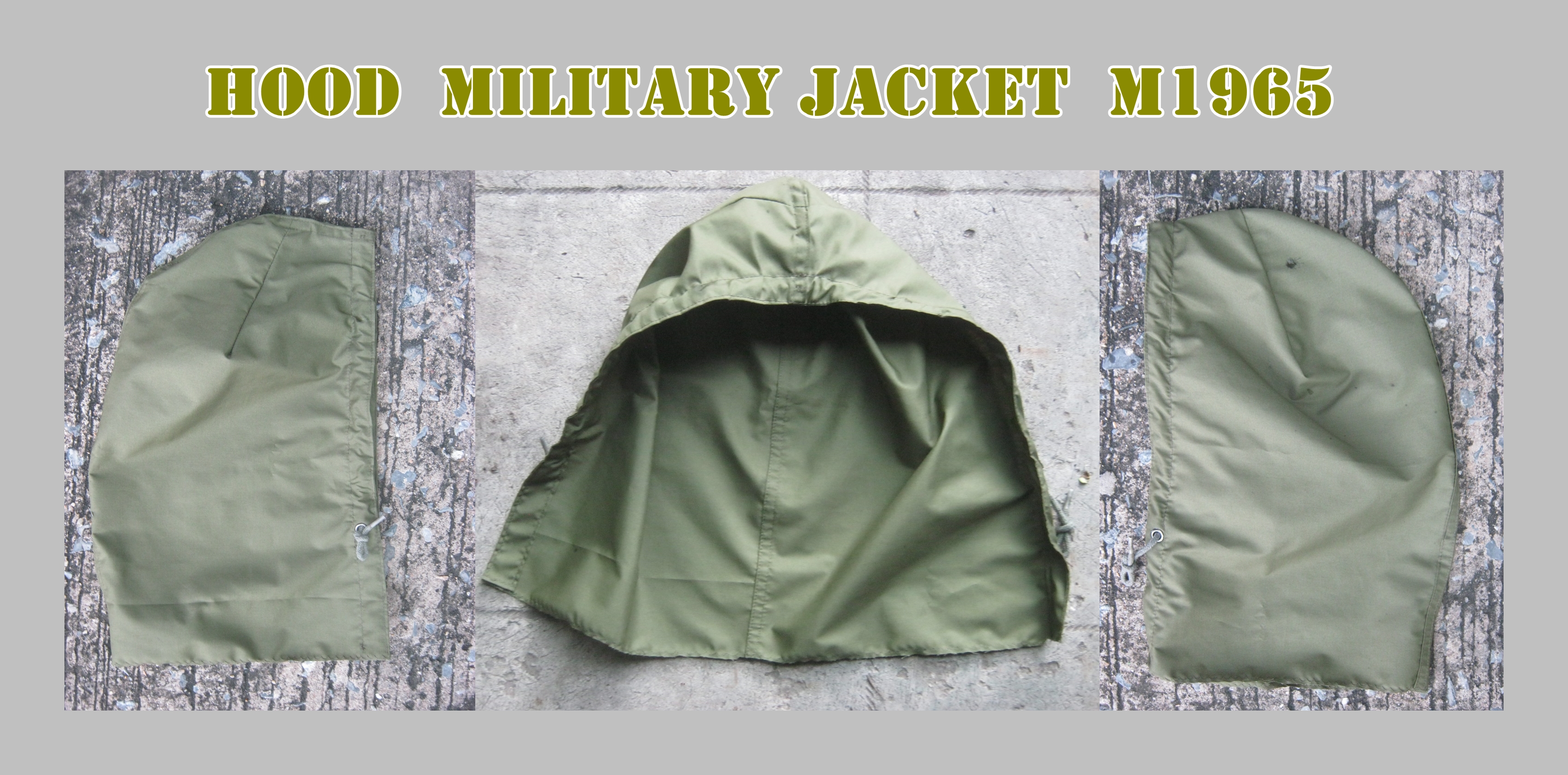 ฮูดเสื้อ M65