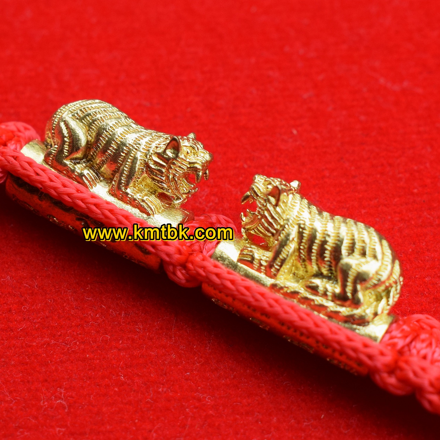 ตะกรุด ข้อมือเสือ วัดบางพระ (หลวงพ่อเปิ่น) จ.นครปฐม เสือเล็กคู่ ปี2559 ของแท้จากวัด