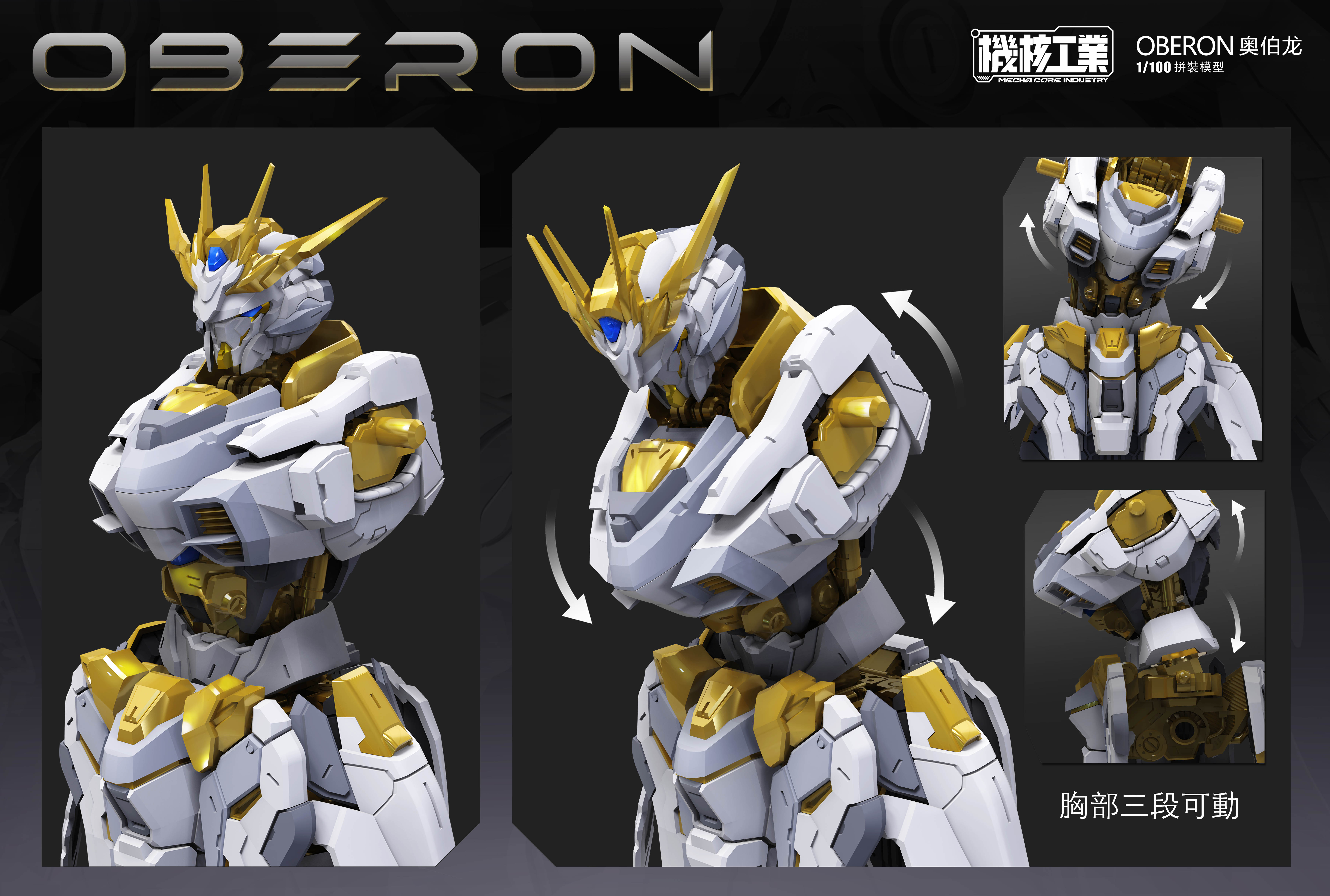 PRE-ORDER 1/100 OBERON [MCI : Mecha Core Industry]
