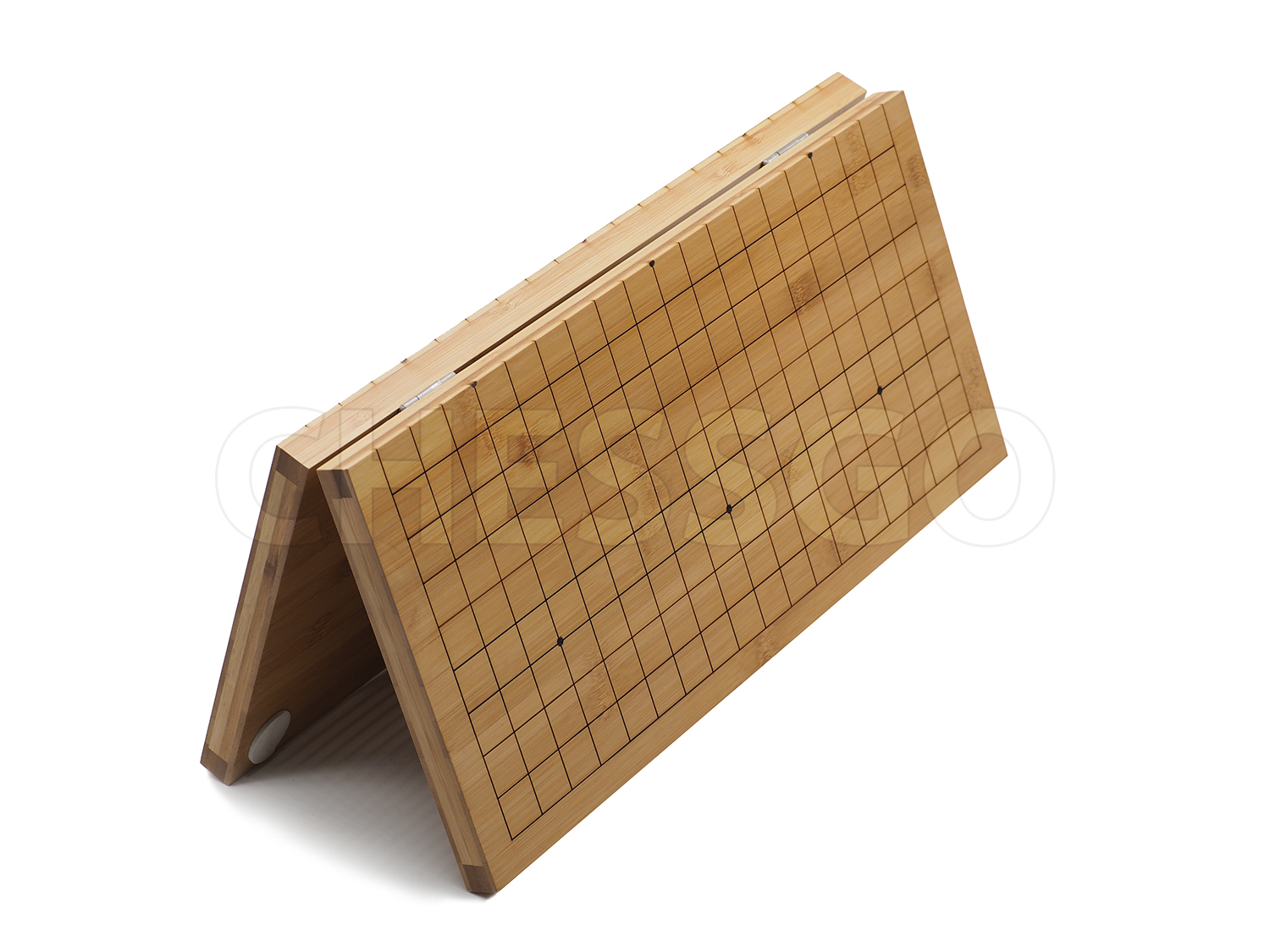 ชุดหมากล้อมไม้ไผ่มาตรฐาน19เส้น(เม็ดเมลามีน)