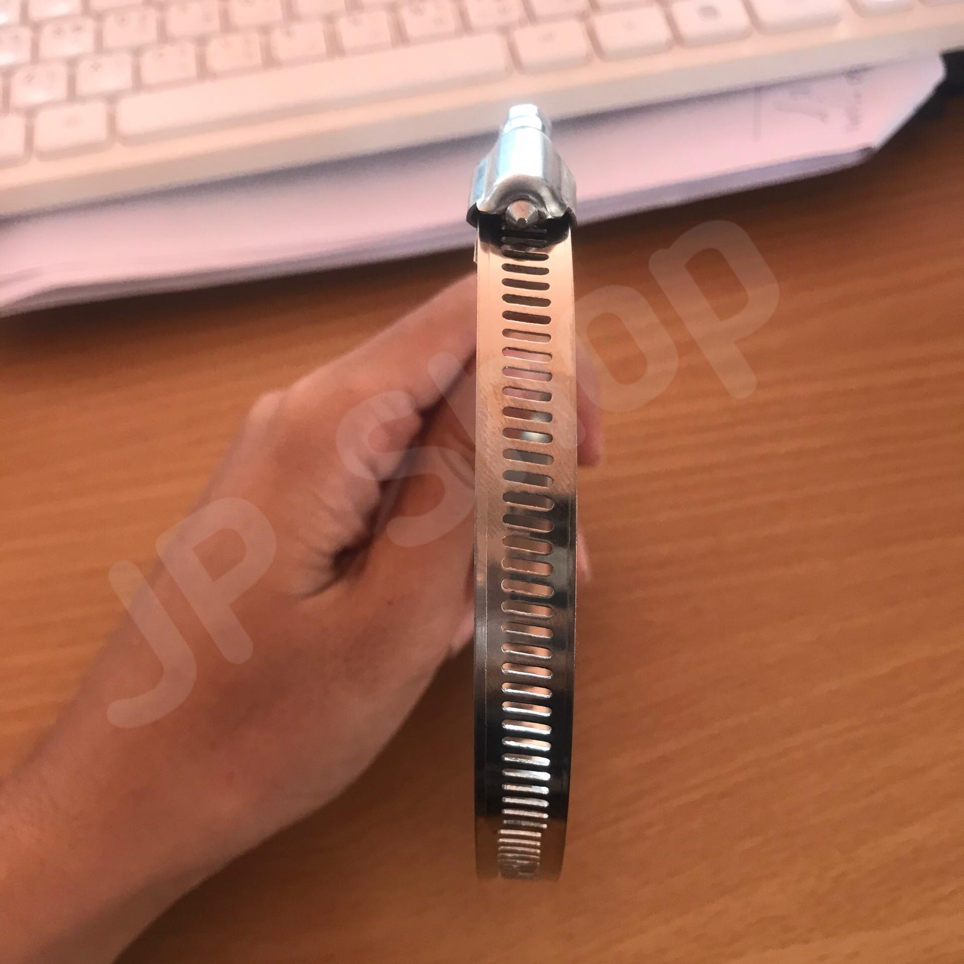 ปลอกรัด 91-114 (12 มม.) แคลมป์รัดท่อสแตนเลส 304 #91114