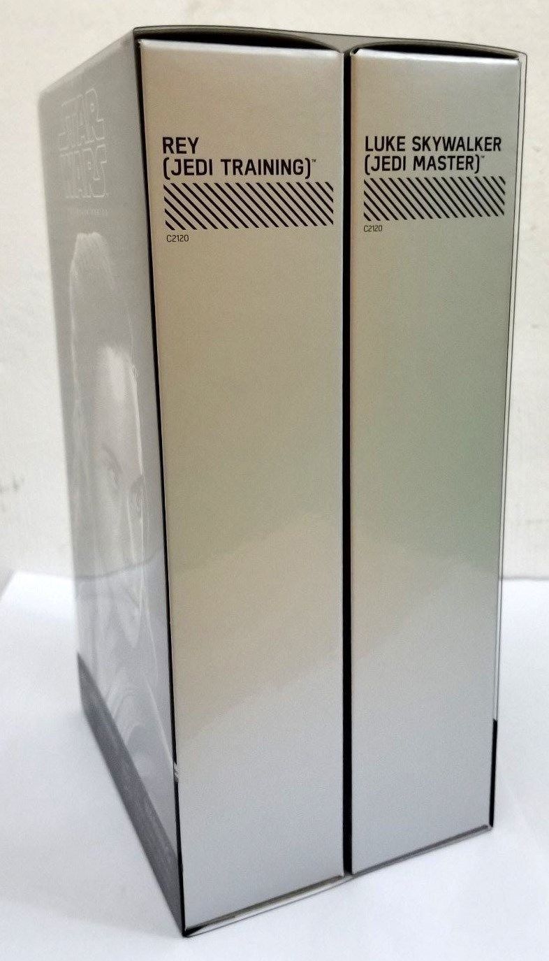 6" Rey and Luke Skywalker THE LAST JEDI - HASBRO Exclusive Black Series