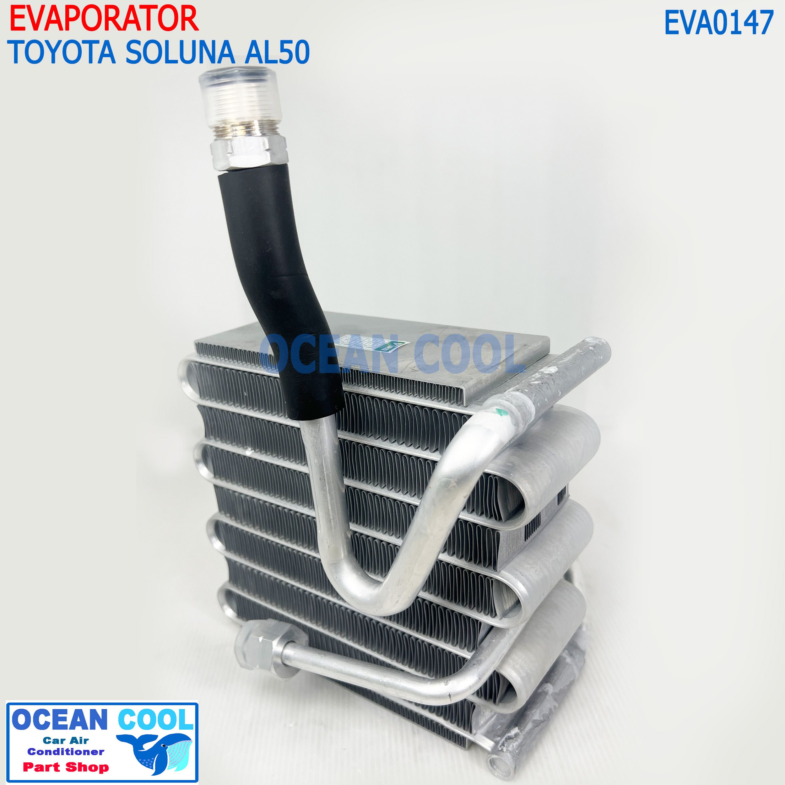 ตู้แอร์ Toyota Soluna EVA0147 คอยล์เย็น โตโยต้า โซลูน่า หยดน้ำ AL50 คอยเย็น คอล์ยเย็น