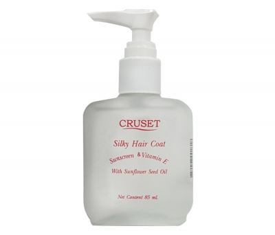แท้พร้อมส่ง‣ Cruset Silky Hair Coat / Keratin 85ml ครูเซ็ท ซิลกี้ แฮร์โคท เคอราติน เซรั่ม ขวดเหลี่ยมน้ำใส